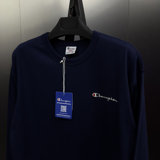Champion ‘LOGO’ Oversize Uzun Kollu T-Shirt Lacivert CHP-817