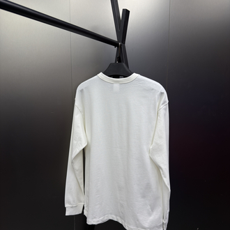 Adidas ‘LOGO’ Oversize Uzun Kollu T-Shirt Beyaz ADS-822