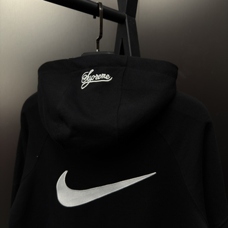 NIKExSUPREME Premium Jacket Siyah NK-8121