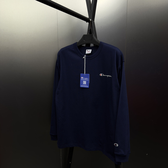 Champion ‘LOGO’ Oversize Uzun Kollu T-Shirt Lacivert CHP-817