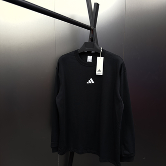 Adidas ‘LOGO’ Oversize Uzun Kollu T-Shirt Siyah ADS-822
