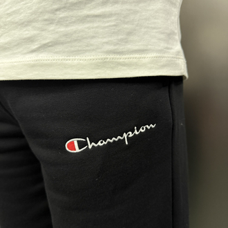 Champion ‘LOGO’ Bol Paça Jogger Siyah CHP-699
