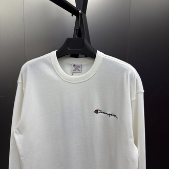 Champion ‘LOGO’ Oversize Uzun Kollu T-Shirt Beyaz CHP-817