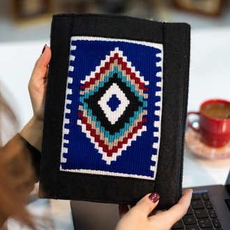 Göz Motifli El Dokuması Kitap – Defter – Ajanda Kılıfı