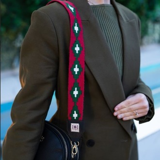 Göz Motifli El Dokuması Kilim Askı