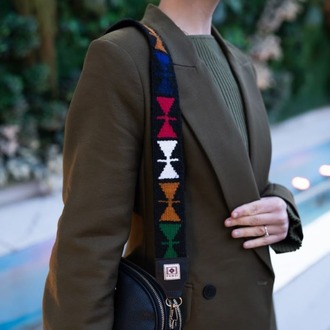 Kelebek Motifli El Dokuması Kilim Askı