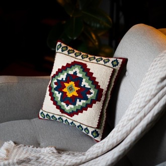ŞÜR Derleme Kilim Yastık Kılıfı