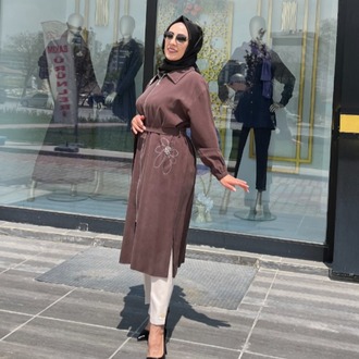 OFELİA TAŞ DETAYLI GİYÇIK