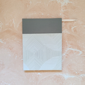 Geometrik Sketchbook No. 3 (A Fold-Back) \wabi-sabi