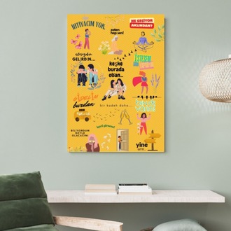 Kadın Ruhu - Motivasyon Poster Dijital Duvar Kağıdı