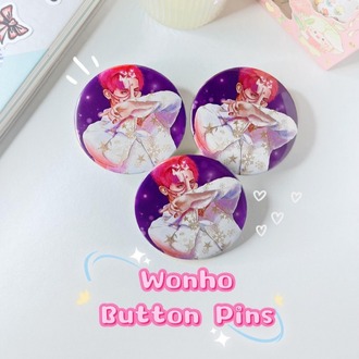 Wonho [MONSTAX] Metal Buton Rozet