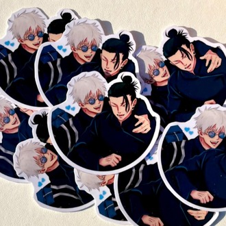 Gojo x Geto Tekli Sticker