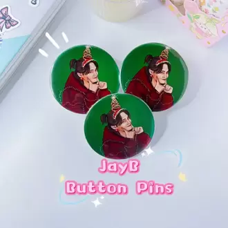 JayB Lim JaeBeom [GOT7] Metal Buton Rozet
