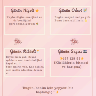 21 Günlük Geri Getirme Ritüeli Pdf İndir
