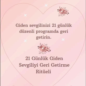 21 Günlük Geri Getirme Ritüeli Pdf İndir