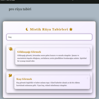 Wordpress Rüya Tabiri Plugin/Eklenti