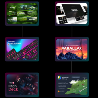 200+ Premium PowerPoint Şablonu (Animasyonlu & Profesyonel)
