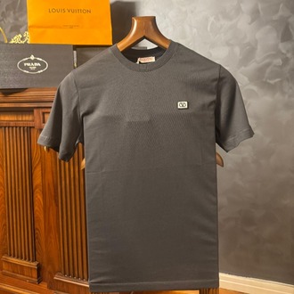 Valentino Ragular Fit VLogo Antrasit T-Shirt