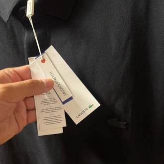 Lacoste Paris Erkek Regular Fit Siyah Polo 