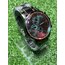 Choppers Siyah Renkli Cam Saat