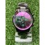 Choppers Siyah Renkli Cam Saat