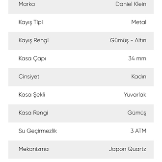 Daniel Klein Bayan Kol Saati