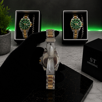 RLX Submariner Premium Saat+Bileklik