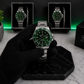 RLX Submariner Premium Saat+Bileklik