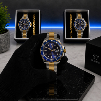 RLX Submariner Premium Saat+Bileklik
