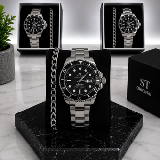 RLX Submariner Premium Saat+Bileklik