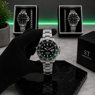 RLX Submariner Premium Saat+Bileklik