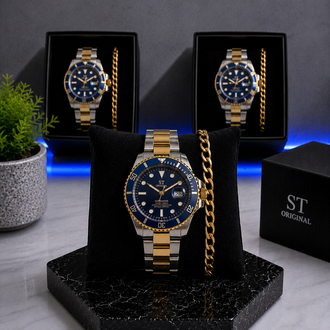 RLX Submariner Premium Saat+Bileklik