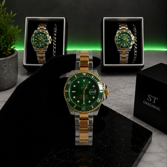 RLX Submariner Premium Saat+Bileklik