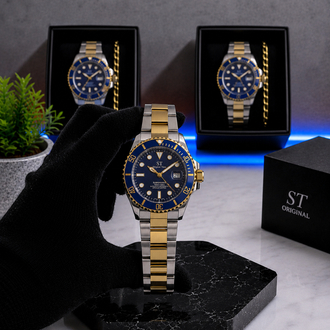 RLX Submariner Premium Saat+Bileklik