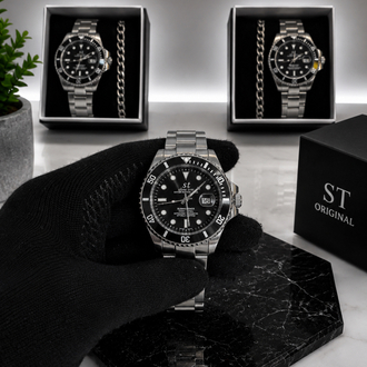 RLX Submariner Premium Saat+Bileklik