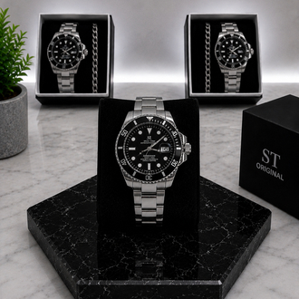 RLX Submariner Premium Saat+Bileklik