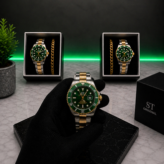 RLX Submariner Premium Saat+Bileklik