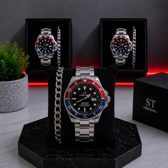 RLX Submariner Premium Saat+Bileklik