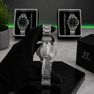 RLX Submariner Premium Saat+Bileklik
