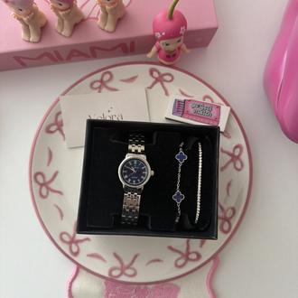 Lacivert roza set