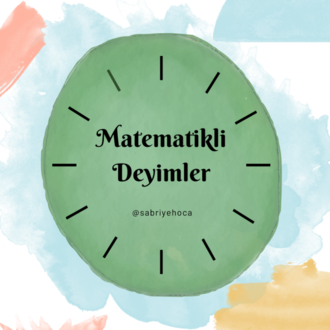 Matematikli Deyimler