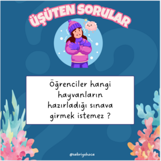 KAFANI KULLAN&ÜŞÜTEN SORULAR-3