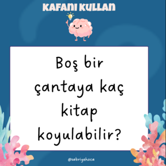 Kafanı Kullan & Üşüten Sorular 2