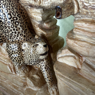 Leopar gece lambası