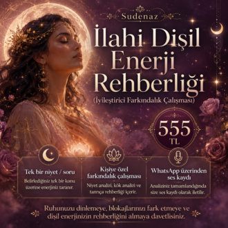 İlahi Dişil Enerji Rehberliği (İyileştirici Farkındalık Çalışması)
