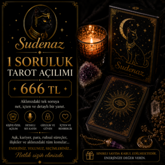 1 SORULUK TAROT AÇILIMI