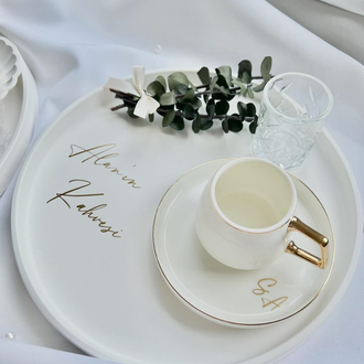 Söz nişan damat kahvesi seti