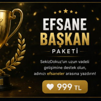 SekizDokuz Destek Efsane Başkan