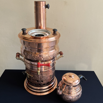 Odunlu Bakır Semaver
