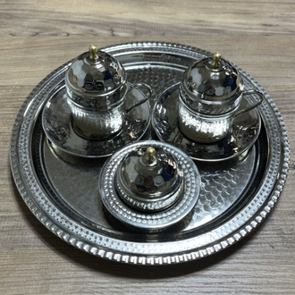 Bakır 2 Kişilik Fincan Takımı 